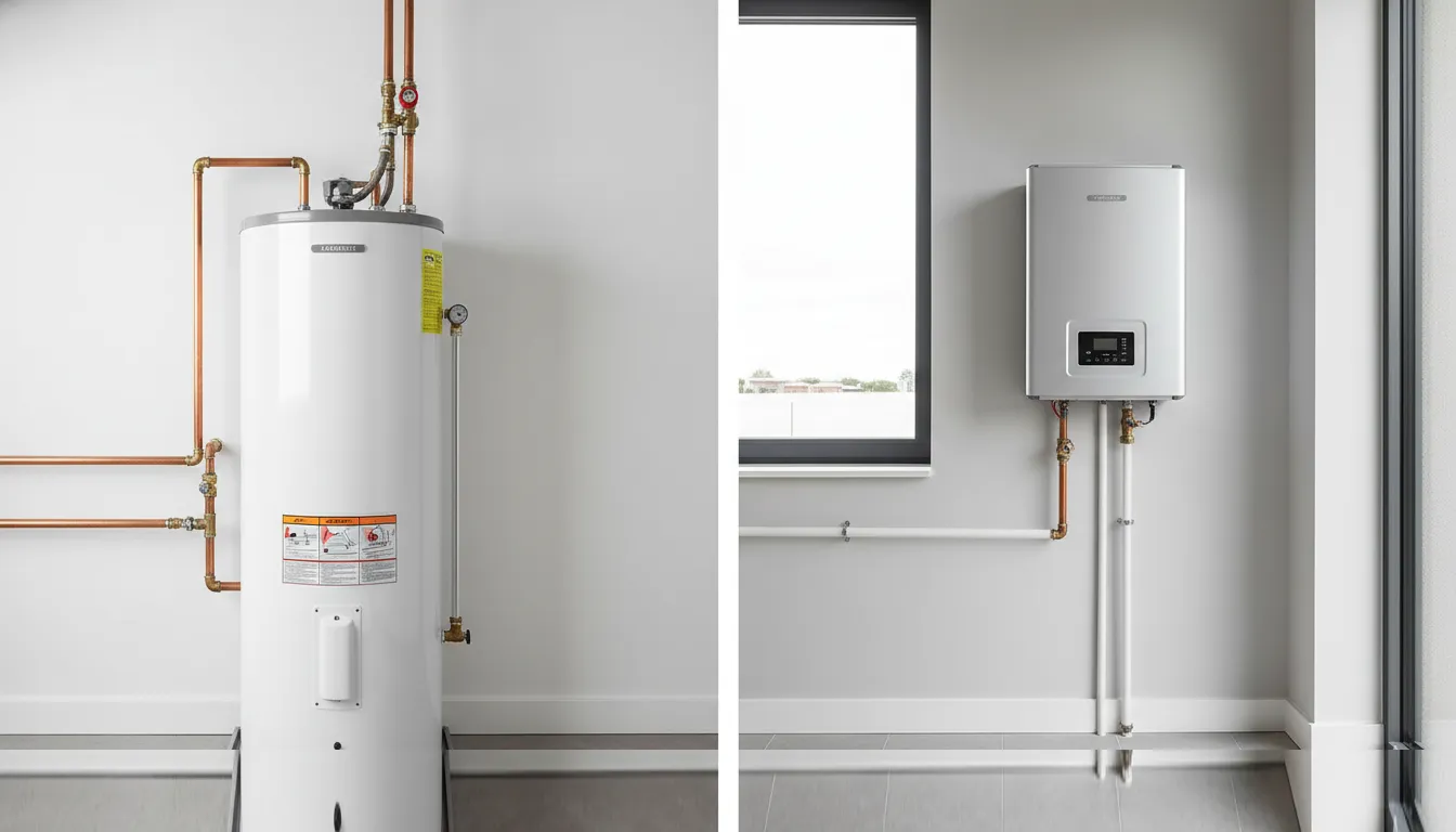 Tank versus tankless water heater installation options for a Scripps Ranch home